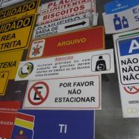 Placas de Sinaliza��o